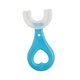 thumbnail image 4 of Niños Dientes Limpieza Manual Brocha U-Forma U Limpieza De Dientes Oral Azul 2-6 Años, 4 of 5