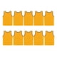 thumbnail image 1 of Pack X10 Chaleco Deportivo De Malla Peto Calado Adulto XL, 1 of 2