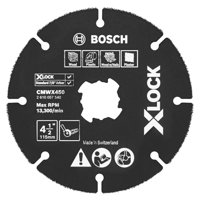 Rueda Múltiple Carburo Bosch Cmwx450 X-Lock 115 Mm