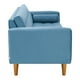 thumbnail image 5 of Sofa Retro 3c Felpa 04 Azul Petroleo, 5 of 6