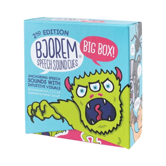 Caja Grande de Tarjetas de Señales de Sonido Bjorem Speech 2ª Edición