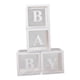 thumbnail image 1 of Cajas Para Bebés Con Letras Cajas De Globos Transparentes Para Niñas Sorpresa, 1 of 4