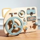 thumbnail image 1 of MOFXP-01 Steering Wheel Toys, Montessori Early Education Educational Steering Wheel Simulation Busy Board, Kids Play House, Learning To Drive, Educational Toys, Kids Toys, 1 of 2