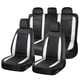 thumbnail image 1 of Fundas de Asiento FLORICH Impermeables de Cuero Sintético Blanco - Juego, 1 of 7