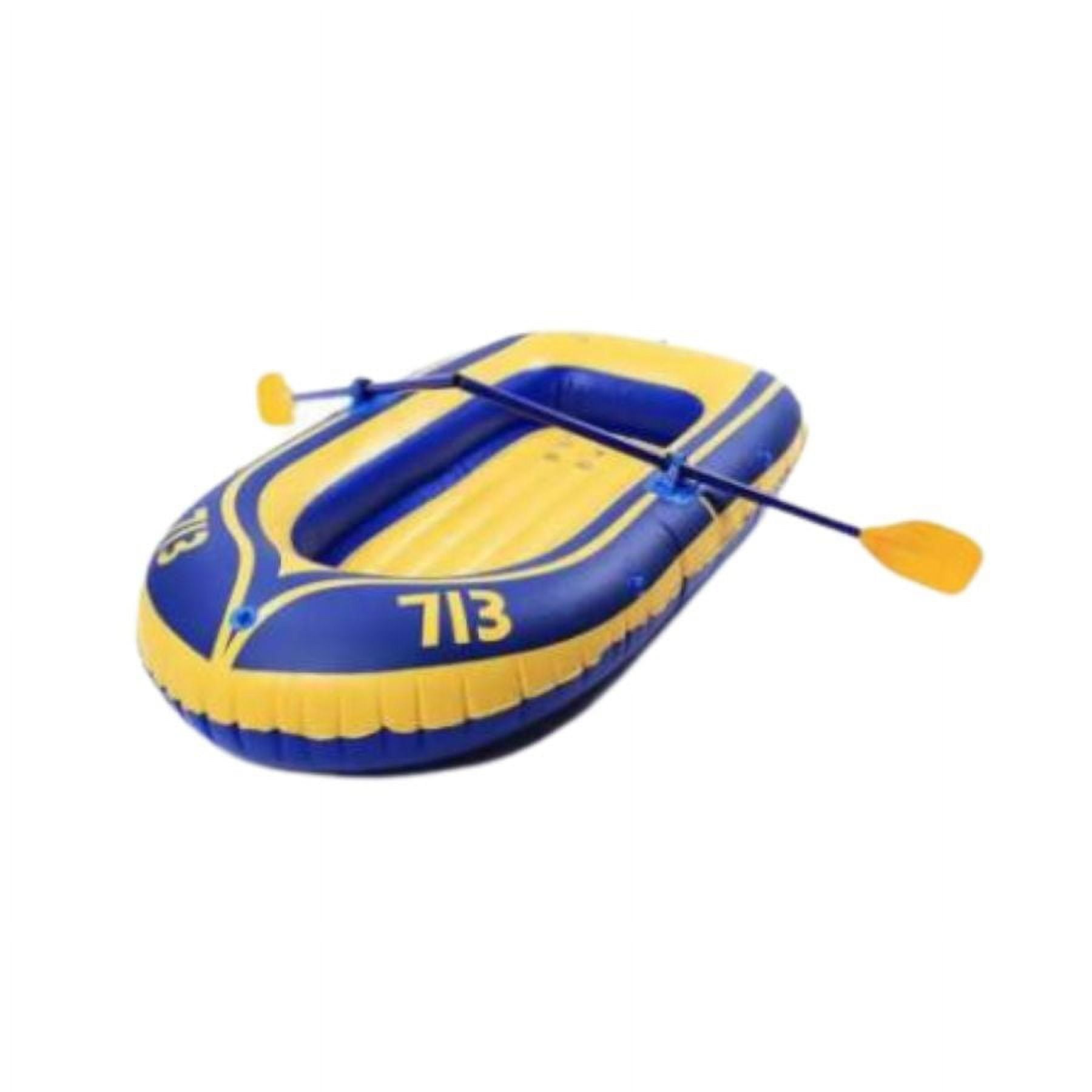 Click Ventas - Bote Inflable Con Remos Cuerda E Inflador