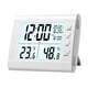 thumbnail image 1 of Reloj Despertador Digital Termómetro Doméstico Para Decoración Del Hogar Dormitorio Jardín Blanco, 1 of 5