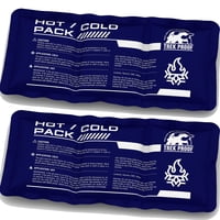 Gel Flexible Ice Pack Trekproof Para Aliviar El Dolor, Paquete De 2