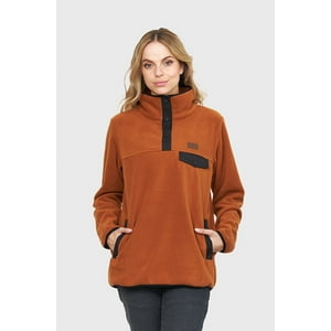 Polerón Polar Journey Orange Mujer Falcone