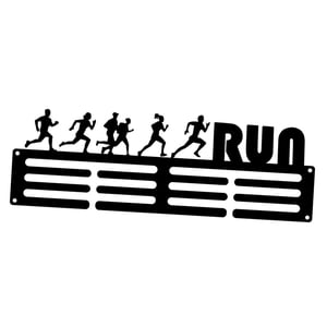 Bothyi - Colgador De Medallas Montado En La Pared, Estante De Exhibición Para Corredores De Carreras Deportivas, 11,8X3,7 Pulgadas, Estilo A