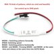 thumbnail image 4 of Lámpara LED de anillo WESIRI WS2812B 5050 RGB 93 LED DC5V, 4 of 6