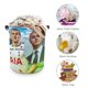 thumbnail image 3 of Harry Kane Cesta de lavandería de gran capacidad redonda con asa, bolsa para ropa sucia plegable, almacenamiento para dormitorio, baño y lavadero 44x35 cm, 3 of 6