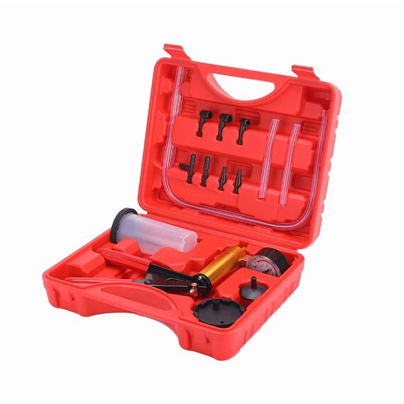 Kit de Purga de Frenos ZJERYL GULL 2 en 1 con Bomba de Vacío Manual