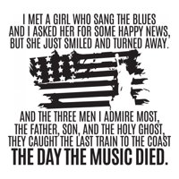 Rienda Libre Graphics - Decomural American Pie Don Mclean Ws-41009