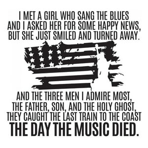 Rienda Libre Graphics - Decomural American Pie Don Mclean Ws-41009