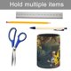 thumbnail image 5 of Huevitos Un Rescate Africano-theme Cylinder Pen Holder Pencil Organizer with Flannel Lining PVC Leather Material Cardboard Base for study work 10*8CM, 5 of 6