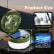 thumbnail image 5 of Lámpara linterna eléctrica XDTIME solar recargable con ventilador plegable, 5 of 7