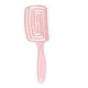 thumbnail image 3 of Cepillo De Pelo Con Peine, Garras De Limpieza, Cepillo De Pelo Ventilado Para Recto, Grueso, Húmedo, Rosa, 3 of 5