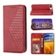 thumbnail image 1 of Funda Flip FOXDOCK para iPhone 7 Plus/8 Plus , Estilo Billetera con Diseño Rombo, Correa de Mano y Soporte, Uso Diario, 1 of 5