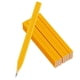 thumbnail image 5 of Lápices de carpintero ropto, paquete de 25 con regla, planos, amarillos, para carpintería, 5 of 8