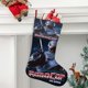 thumbnail image 2 of Robocop Tema: Calcetines de Navidad, fino lino blanco para colgar en escaleras y chimenea, decoración navideña para el hogar, regalo de Navidad.54cm×38cm, 2 of 5