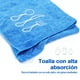 thumbnail image 3 of Aileda Paños de limpieza de cocina, paquete de 2 unidades (blanco/azul)40x48cm （En total 10 Unidades）, 3 of 7