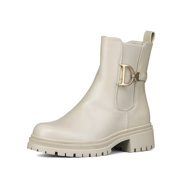 Botin Casual Mujer Eco Cuero Con Felpa Comodo Weide ZS60