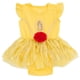 thumbnail image 3 of Conjunto de disfraz de Disney Princess Belle para bebés recién nacidas con falda superpuesta y diade, 3 of 7