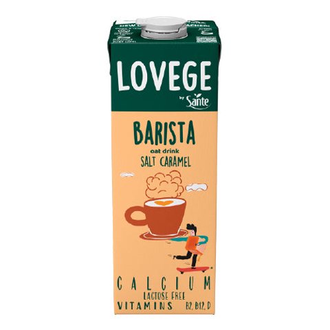 Bebida De Avena Caramelo Salado Lovege 1L