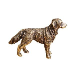 Magideal - Mini Estatua De Perro Creativa, Escultura De Perro, Regalo Coleccionable, Escultura De Animales Para Mesa, Estante De Casa De Té, Decoración Del Hogar
