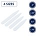 thumbnail image 3 of Entretela para cuellos Quality Stays 250 piezas 5‑7 cm blanco, 3 of 6