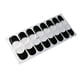 thumbnail image 1 of Tiras De Esmalte De Uñas De Gel Curado, Pegatinas Para Niñas, Tiras De Esmalte De Uñas De Salón, Color Negro, 1 of 5