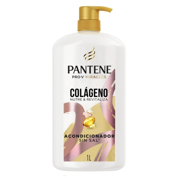 Acondicionador Pantene Pro-V Miracles Colágeno Nutre & Revitaliza, 1 L