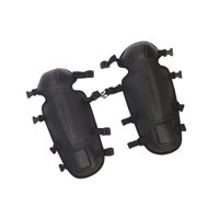 Magideal - 2 Piezas De Rodilleras Para Jardinería, Espinilleras Para Cortar Césped, Impermeables, Prácticas, Equipo De Corte Extendido Para Cortar Césped Y Malez Negro