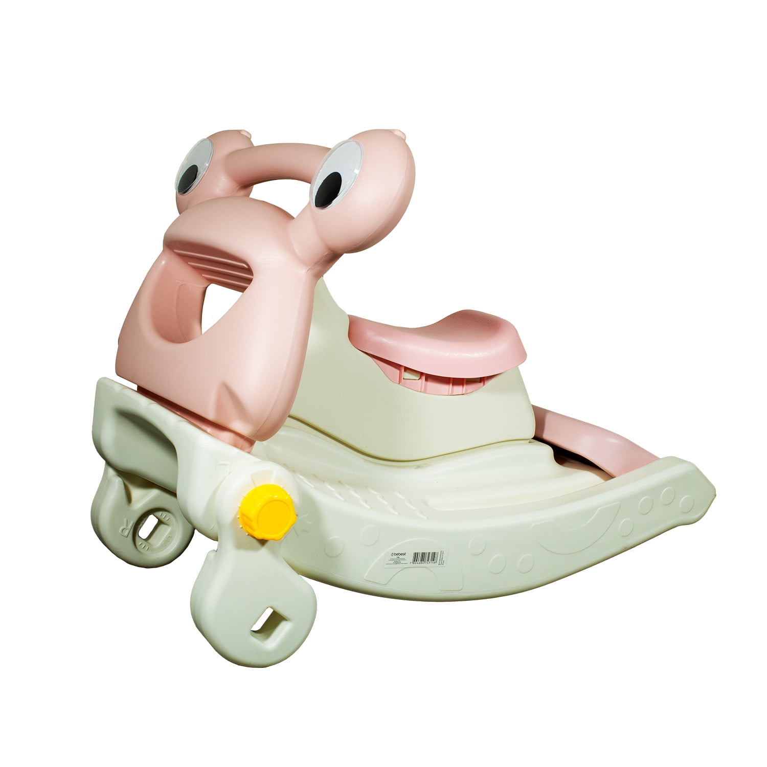 Bebesit - Balancin Resbalin Tobogan 2en1 Rosa