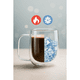 thumbnail image 3 of Pack 2 Tazas Transparente Vidrio Café Té Multiuso 200ml, 3 of 7