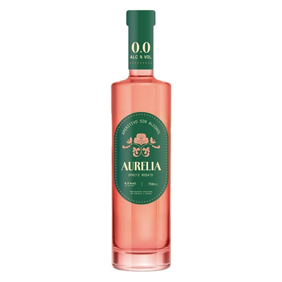 Aperitivo Sin Alcohol Aurelia Spritz Rosato 750cc