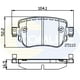 thumbnail image 2 of Pastillas Freno para auto Seat León SC 2013-2018 Trasero, 2 of 4