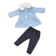 thumbnail image 4 of Fashion Girl Doll Abrigo Y Pantalones De Invierno Para Mu?eca Americana De 18 Pulgadas Accs Azul Cielo, 4 of 5