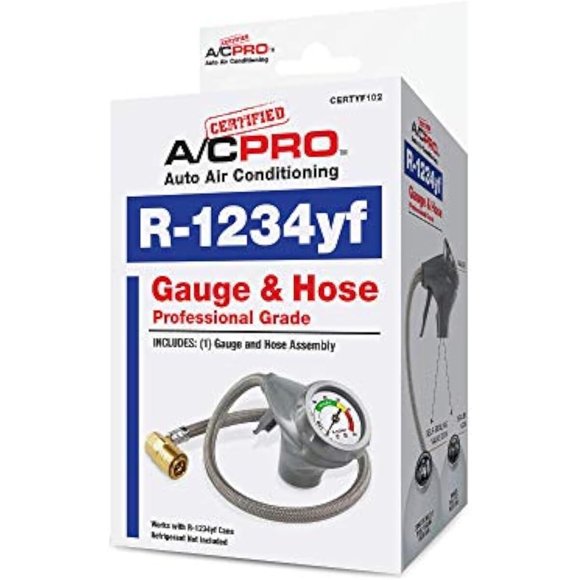Manómetro y Manguera AC Pro R1234yf Certificado