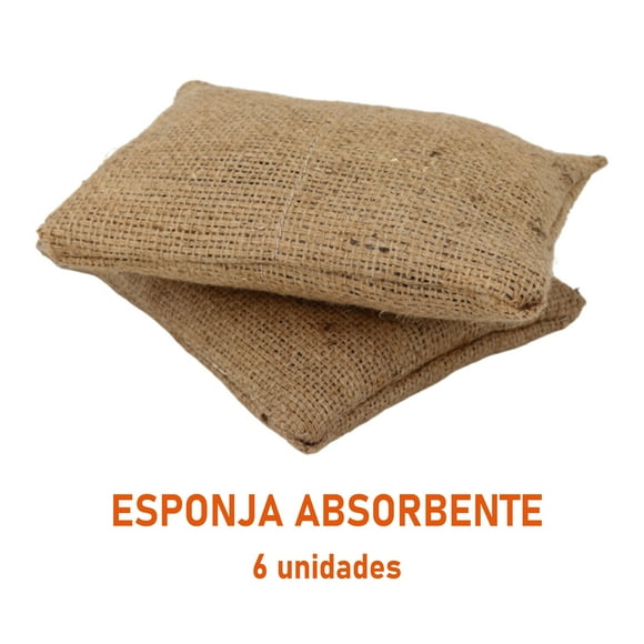 ESPONJAS ABSORBENTES PETROPELO (6 unidades)