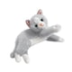thumbnail image 4 of Gato Realista De Peluche Coleccionable Regalo De Cumplea?os Adorable Abrazable Realista Gris, 4 of 5