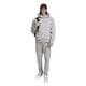 thumbnail image 4 of Pantalones Adidas All SZN Fleece Regular Tapered para hombre, color gris, 4 of 7