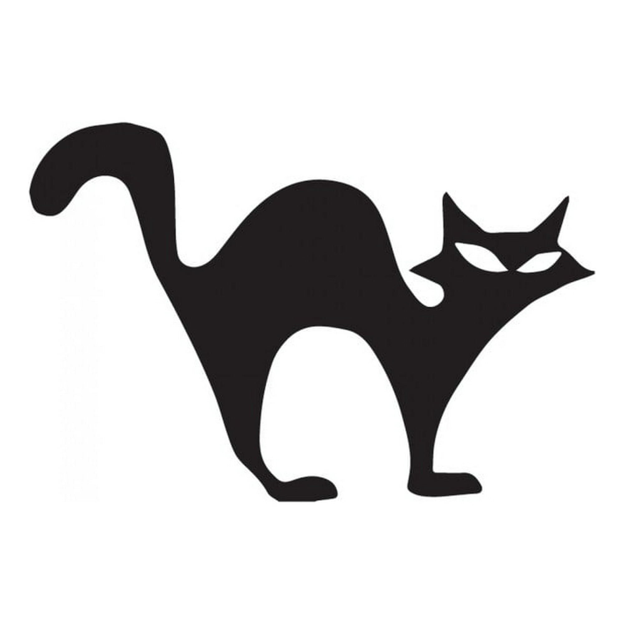 Rienda Libre Graphics - Decomural Creepy Cat Halloween Ws-33211