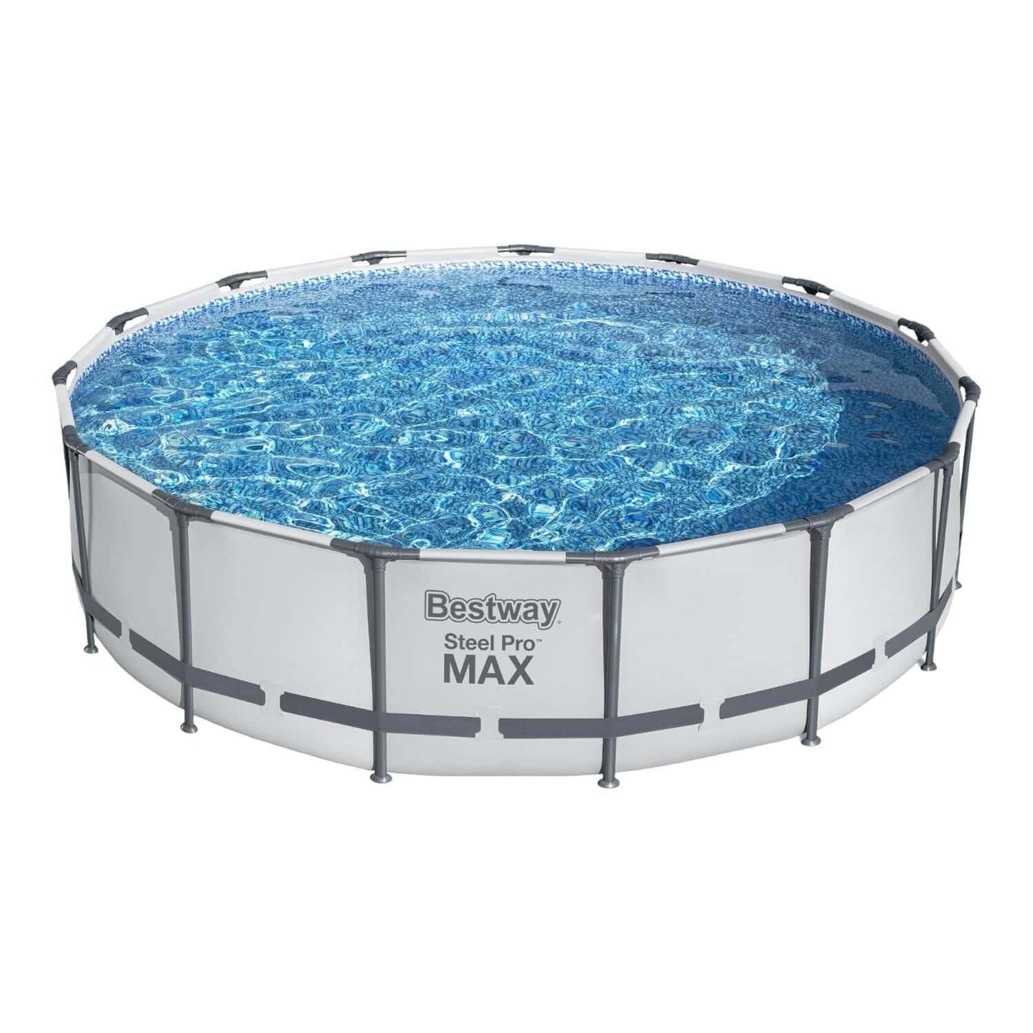 Piscina Redonda Steel Promax Filtro+Acces 4,57X1.07M Azul Tamaño Único