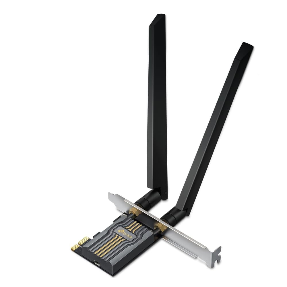 Tarjeta Wifi Tp-link Archer Tbe400e Pcie Wifi 7 Be6500 Tribanda