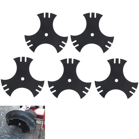 Cuchillas para bordeadora Huthbrother de 9" - paquete de 5 - orificio central de 5/8"