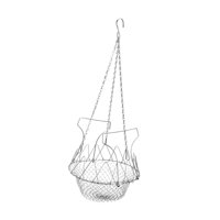 Magideal - Alimentador De Pollo Plegable Decoración Colgante Que Atrae Al Alimentador De Pájaros De Cesta De Alimentación De Pájaros Para El Patio Trasero Al Air