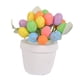 thumbnail image 2 of Huevos De Pascua Artificiales En Maceta, Maceta De Huevos De Pascua Para Habitaciones, Festivales Interiores, Manchado De Oro, 2 of 3