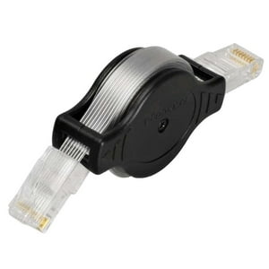 Gen - Cable De Red Rj45 Internet Ethernet Lan Plano Retractil 1 Metro Multicolor