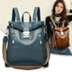 thumbnail image 3 of Women Backpack Multifunction Bags Anti theft lock High Quality Leather Women Crossbody Bag School Bags Travel Backpacks, 3 of 3